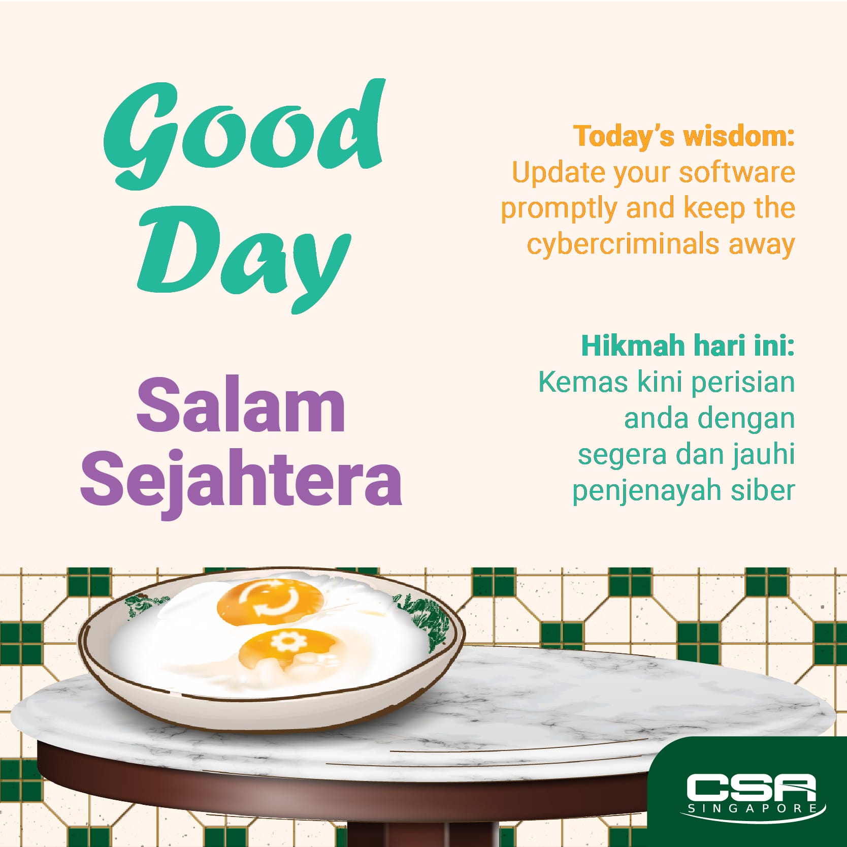 Cyber Tip 3 - Malay version